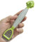 Lemon Zester Peeler, Multifunctional Lemon Zester Fruit Peeler with Hanging Loop Lemon Twist Peeler Fruit Peeler Citrus Zester Tool for Cocktail Kitchen Home Bar (Grey)