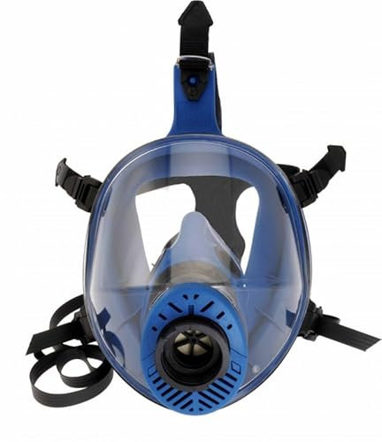 Generico Maschera pieno facciale DPI Sèkur C701 senza manutenzione per 6 anni - Classe 3 EN 136 (CON FILTRO)