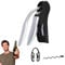 Lever Wine Opener - Efficient Vertical Lever Corkscrew - Corkscrews & Openers Includes Extra Non-Stick Screws