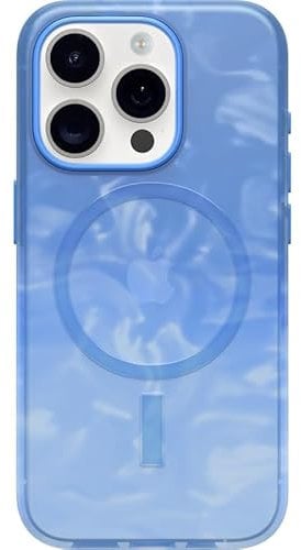 OtterBox Slim and Sturdy Series Case for iPhone 15 Profor MagSafe, Shockproof, Drop Proof, Ultra-Slim, Protective Thin Case, Tested to Military Standard, Berries N Cream