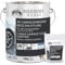 WO-WE 2K Pittura per Pavimento Garage Vernice Bicomponente Rivestimento in Resina Epossidica Box Officina Cantina Grigio quarzo l 10kg