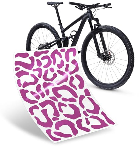 Riesel Design - Fahrrad Aufkleber (21 x 15 cm) – Sticker für Rahmen & Helm | Witterungsbeständige Fahrradaufkleber und Fahrradsticker, rückstandsfrei ablösbar – für Kinder & Erwachsene, Made in Germany