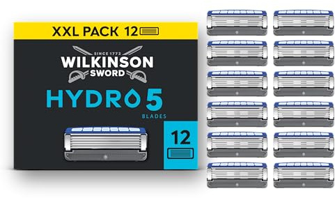 Wilkinson Sword Hydro 5 Rasierer-Ersatzklingen, XXL 12er-Pack