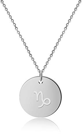 GD GOOD.designs Sternzeichen Kette für Damen Silber | wasserfeste Zodiac Halskette mit Horoskop Anhänger aus hautverträglichem Edelstahl