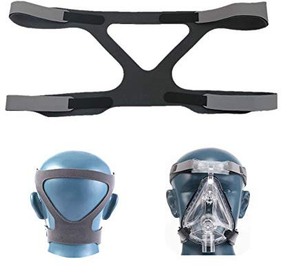 Universelle CPAP Maske Kopfband für Resmed Maske und Respironics Maske, 4 Point Anschluss CPAP Kopfband für den meisten Nasal und Face Schlafapnoe Masken