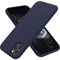 OTOFLY Compatible with iPhone 11 Pro Max Case,ultra slim fit iPhone case liquid silicone gel cover with full body protection anti-scratch shockproof case,Midnight Blue