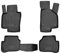 Walser XTR Gummi Fussmatten Auto für VW Passat 2005-2010, Passat Variant 2005-2011, 100% passgenaue Auto Fußmatten, robuste Universal Fußmatte Auto, Gummimatten Auto, Auto Fussmatten Gummi