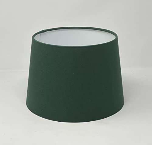 Empire Tapered Bottle Green Cotton Lampshade Light Shade