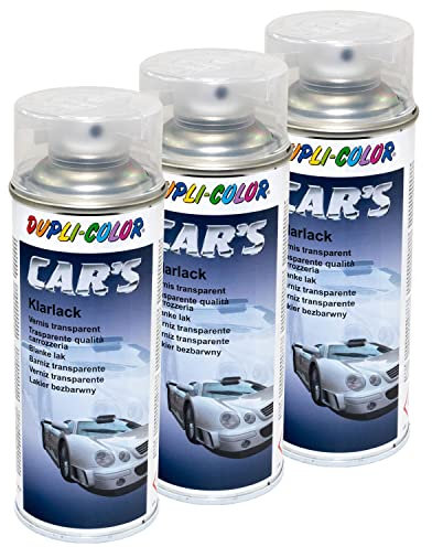 Klarlack Lack Spray Car's Dupli Color 385858 glänzend 3 X 400 ml