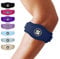 Sleeve Stars Ellenbogenbandage - Tennisarm Bandage und Golferarm Bandage für Sehnenentzündung, Sehnen- & Unterarm Schmerzen, Passt 22-58 cm mit 3 Ellbogen Bändern für Herren & Damen - Einzeln/Blau