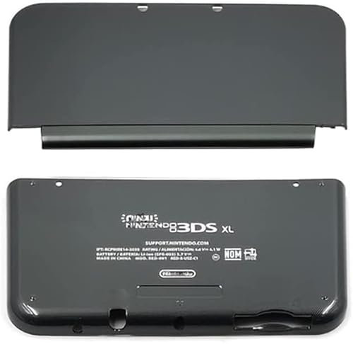 Carcasa de Repuesto para Placa Frontal 3DS LL XL (Negro)