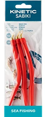 Kinetic Sabiki Makk #6/0 Red