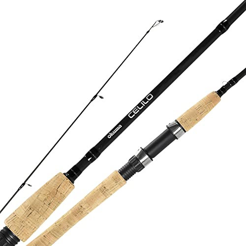 Okuma Celilo Graphite leichte ultraleichte Süßwasserstäbe, CE-S-502ULb, schwarz