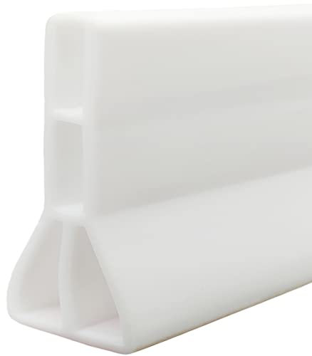 3 High Shower Water Splash Guard 98 Inch Collapsible Shower Threshold Water Dam Barrier Shower Dam Water Stopper To Keep Water In Shower Splash Guard For Walk In Shower Water Guard (8.2Ft)