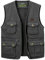 Oralidera Herren Anglerweste Ärmellos Jacke Outdoor Weste Jagdweste Sommer Herrenwesten Sportlich Fotografie Funktionsweste mit Vielen Taschen, Grün, 4XL