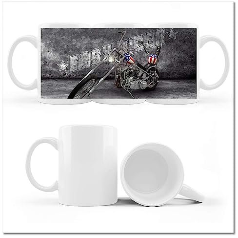 Kaffee-Teetasse Tasse mit Fotomotor Easy Rider Nr. H757Z_Cup