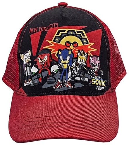 CYPBRANDS Sport Sonic The Hedgehog Cap, bunt, Einheitsgröße
