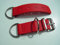 MJH BioThane Halsband Verschluss Halsbandadapter verstellbar 19mm breit versch. Farben genietet (rot)