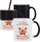 Mug prénom personnalisable | Tasse personnalisée humour fun idée cadeau collègue surnom métier (Mug Magique, Masculin, Caractère de Cochon)