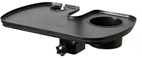 Sound Card Tray Live Microphone Plastic Stand Threaded Clamp Clip Fit For Tripod 7.9x12 Inch Music Stand Microphone Stand Tray Attachment Clamp-on Music Stand Shelf Sound Card Tray Bracket