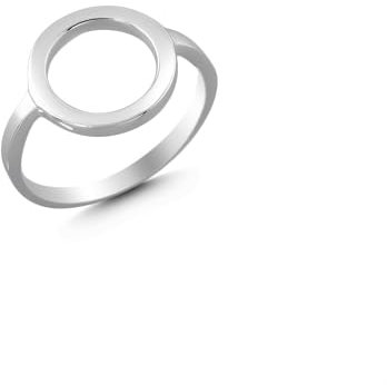 Cassini Damen Ring Kreis des Lebens 925 Sterling Silber – Ringgröße 62, Schmal, poliert, nickelfrei & antiallergisch – Eleganter Silberring für jeden Anlass – Symbolischer Schmuck für Frauen, 3_RAH62