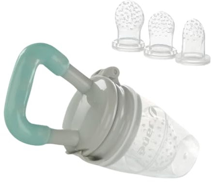 Jané Alimentador Antiahogo Evolutivo, Silicona Suave, Ergonómico, Apto Lavavajillas, Libre BPA