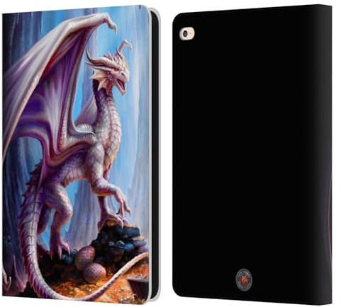 Head Case Designs sous Licence Officielle Anne Stokes Coffre Au Trésor Mélangez De l'art Fantastique Étui Portefeuille en Cuir Compatible avec Apple iPad Air 2 (2014)