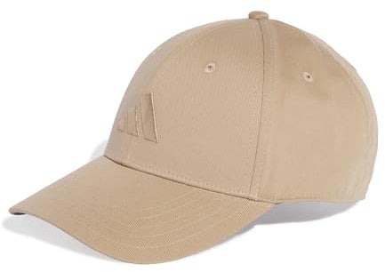 adidas Unisex Baseball Cap Cotton New Logo, warm Sandstone/warm Sandstone, L