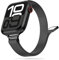 Tuocal Cinturino sottile compatibile con Apple Watch da 42 mm, 44 mm, 45 mm, 49 mm, sottile maglia milanese in metallo, per Apple Watch Ultra 2 / Ultra Series 10 9 8 7 6 5 4 3 2 1 SE da donna, nero
