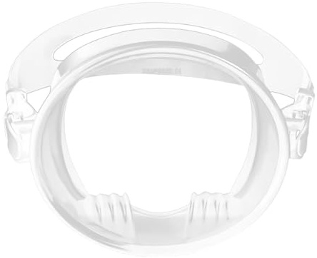 F Fityle Maschera da Lente Singola Occhiali da Sub Maschera da Nuoto Impermeabile Professionale per Adulti Occhialini da Nuoto di Forma Ovale per