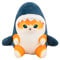 Byhsoep Hai Katze Plüschtier, Kuscheltier Shark Katze, Hai Katze Plüsch Spielzeug, Shark Cat Gefüllte Puppe Plüschpuppe, HAi Katze Kuscheltier Geschenk für Kinder Jungen Mädchen