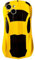 Sepvaptfx Case for iPhone 14 for Teen Boys Girls, 3D Race Sport Car Design iPhone14 Phone Cover Kids, Cute Cool Sturdy Soft iPhone 14 Cover (Yellow Car)