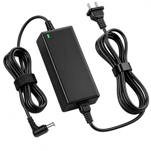 19V DC Power Supply for LG Monitor, AC Adapter Cord for 19-27 Inch LED LCD