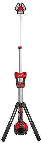 Milwaukee 4933451392 – m18hsal-0 M18 Radius TrueView Strahler mit Stativ, AC/DC, 3000/1800/800 Lumens ver-0 und mit Kabel