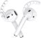 innoGadgets® EarPlugs 2-Set | Aufsatz für AirPods und EarPods - Unerschütterlicher Halt im Ohr | Inklusive Strap für Airpods | Geschmeidiges Silikon | Weiß