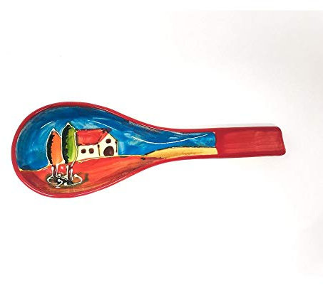 Divine Deli Tuscany Hand Painted Spanish Style Spoon Rest