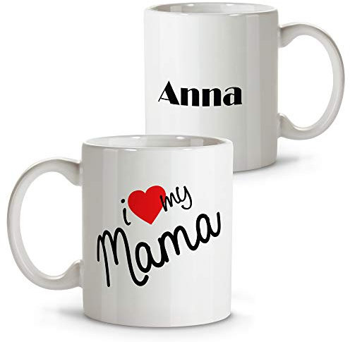 LolaPix Taza Día de la Madre. Regalos Día de la Madre. Taza Personalizada. Regalos Originales. Varios diseños Capacidad 330ml. My Mama