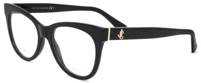 Jimmy Choo JC276 NS8 BLACK GLITTER 52/19/145 Damen Brillen