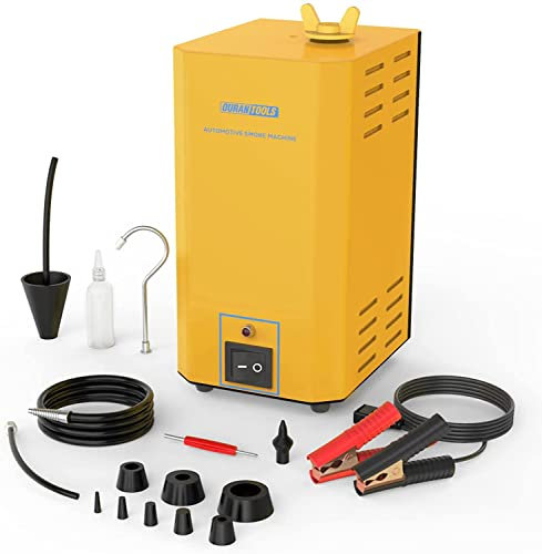 OURANTOOLS EVAP Détecteur de Fuite de Fumée Voiture, DC12V Machine a Fumee Automobile pour Motos/SUV