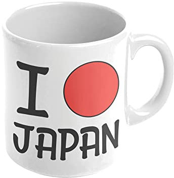 Mygoodprice MUG en céramique au motif Japon