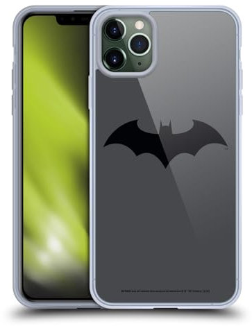 Head Case Designs Licenciado Oficialmente Batman DC Comics Silencio Logotipos Carcasa de Gel de Silicona Compatible con Apple iPhone 11 Pro MAX