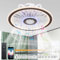 TRUYOK LED Deckenventilator mit Lampe Moderne Invisible Deckenventilator mit Beleuchtung & Bluetooth Lautsprecher Dimmbar Ventilator Deckenlampe mit Fernbedienung Leise Schlafzimmer Lüfterleuchte
