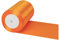10cm Geschenkband Orange Band Breit, 23 m Große Stoffband Schleife Breites Satinband Schleifenband Glitzer Geschenkschleife XXL für Verpacken von Geschenken Weihnachten Hochzeit Dekorieren Auto