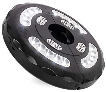 Moovere Lámparas LED Recargables para Paraguas 3 Modos de Iluminación Lámpara de Sombrilla Lámparas de Paraguas para Camping Playa Jardín Terraza Balcón Patio