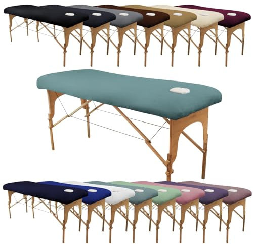 Vivezen - Drap Housse de Protection en éponge pour Table de Massage - Plusieurs Coloris