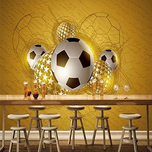 Manche Mögen'S Heißen Fußball Fototapete Abziehen Und Aufkleben Selbstklebende Tapete Abnehmbare Große Aufkleberfolie Wanddekoration Druckbild Bild Wandaufkleber Wandpos 400 (Breite) x 280 (Höhe) cm
