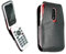 caseroxx Leather-Case with belt clip compatible with Doro 6820/6821 made from genuine leather, Pouch with belt clip and viewing window in black