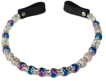 Stirnriemen mit Perlen und Strass (Full/WB)