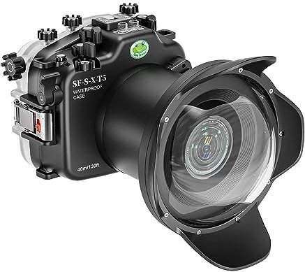 Sea frogs waterproof case 40M/130FT Underwater Camera Housing for Fujifilm X-T5 (X-T5 WA005A)