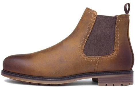 Beckett Buckley Men's Tan Chelsea Boot - Size 8 UK - Brown